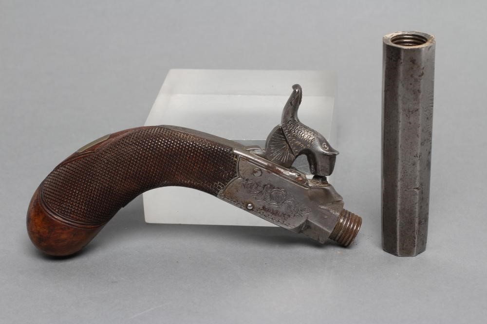 A PERCUSSION POCKET PISTOL Image