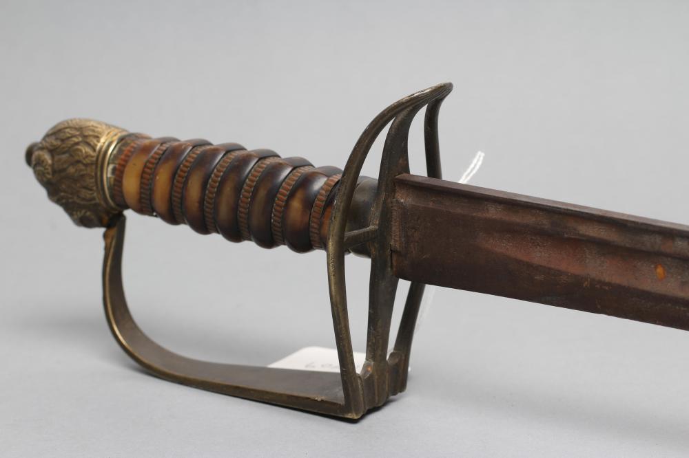 A GEORGE III OFFICER'S SWORD Image