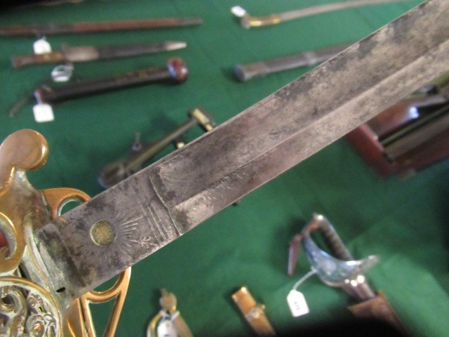 AN 1822 PATTERN INFANTRY OFFICER'S SWORD Image