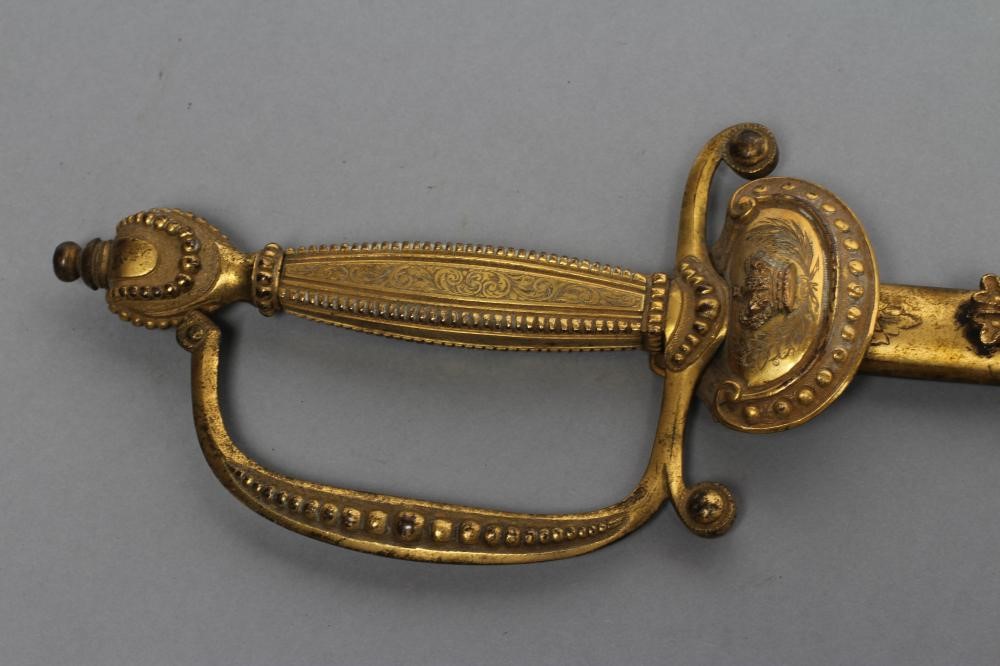 A LATE VICTORIAN COURT SWORD Image