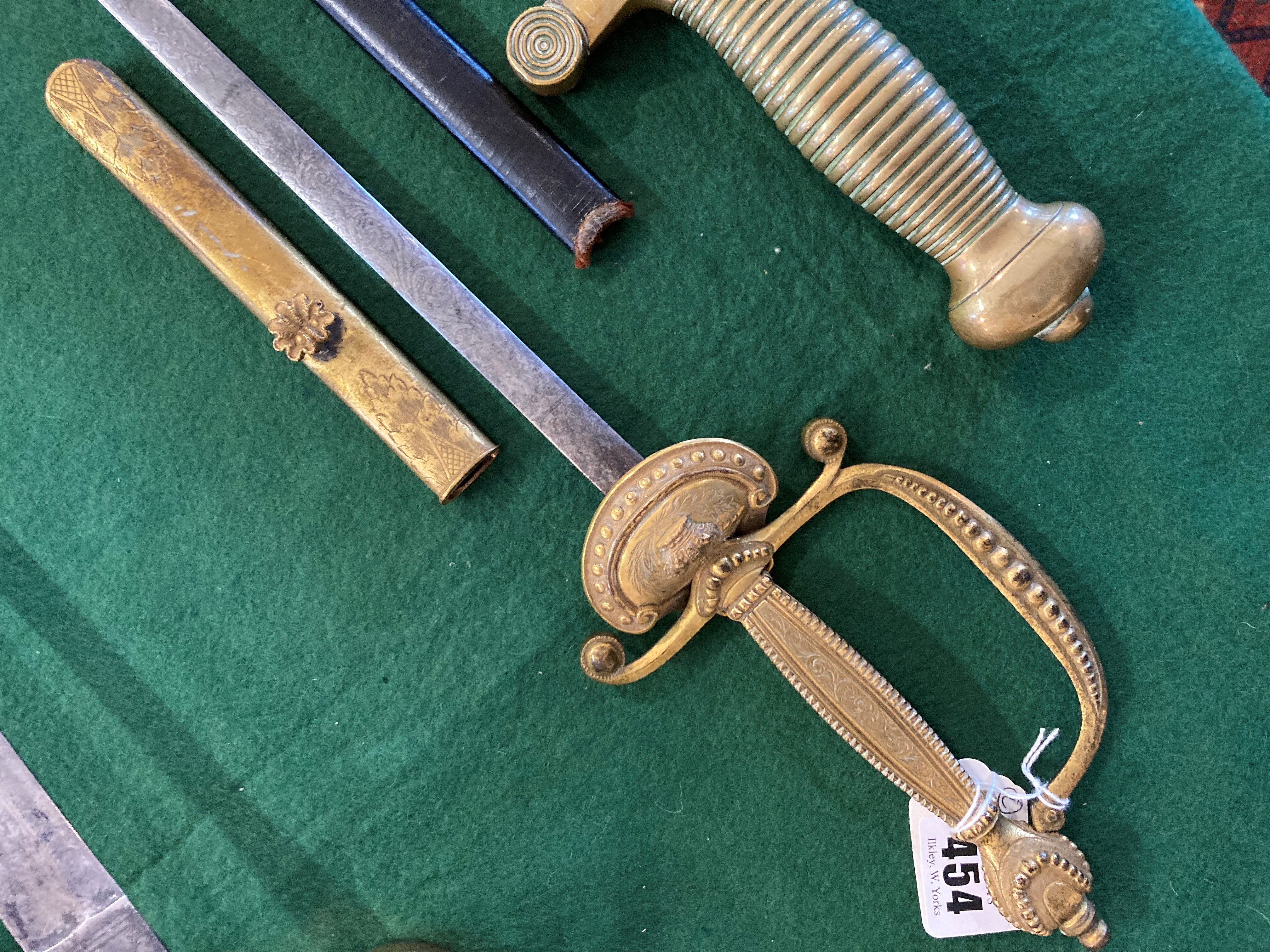A LATE VICTORIAN COURT SWORD Image