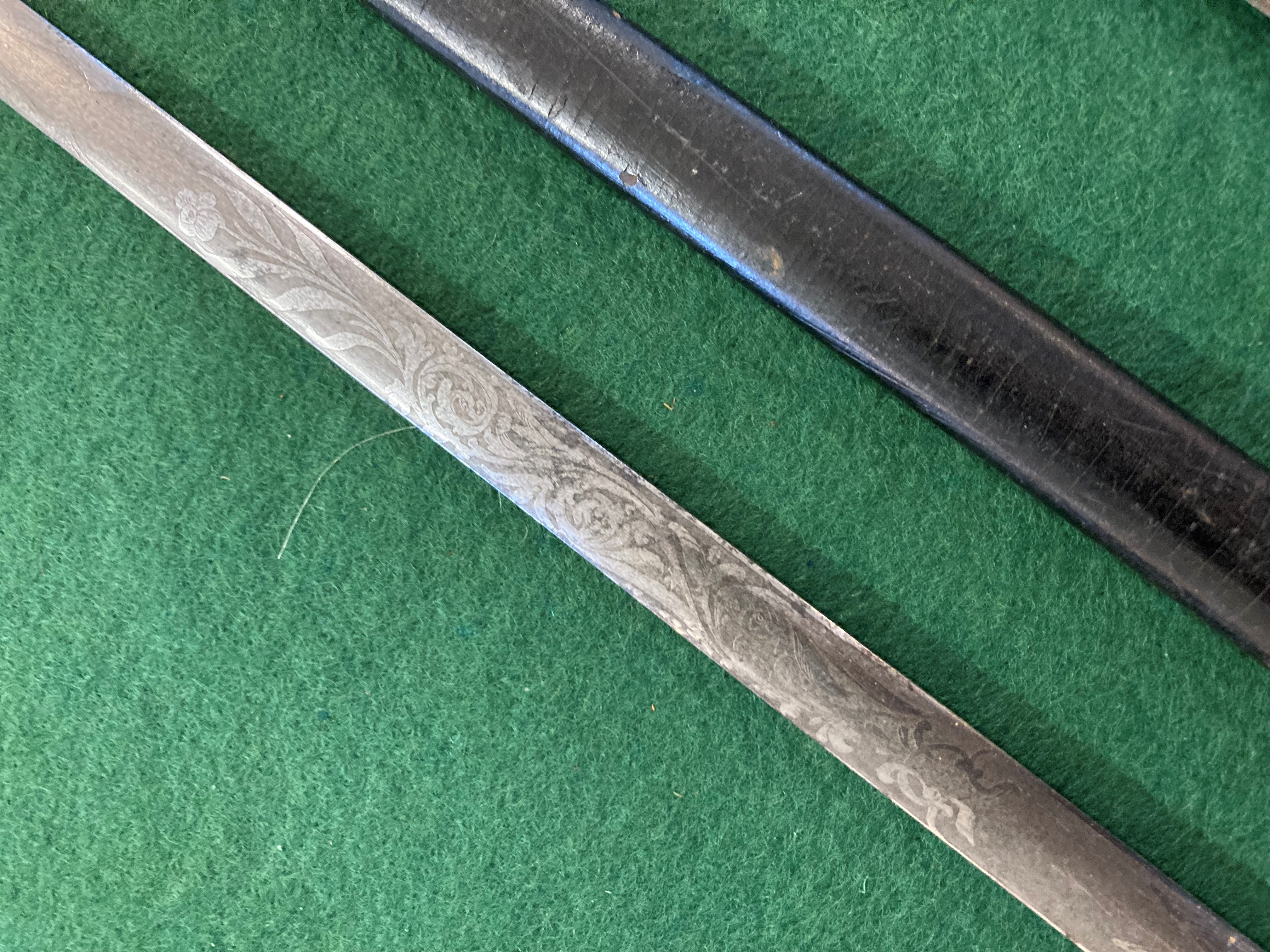 A LATE VICTORIAN COURT SWORD Image