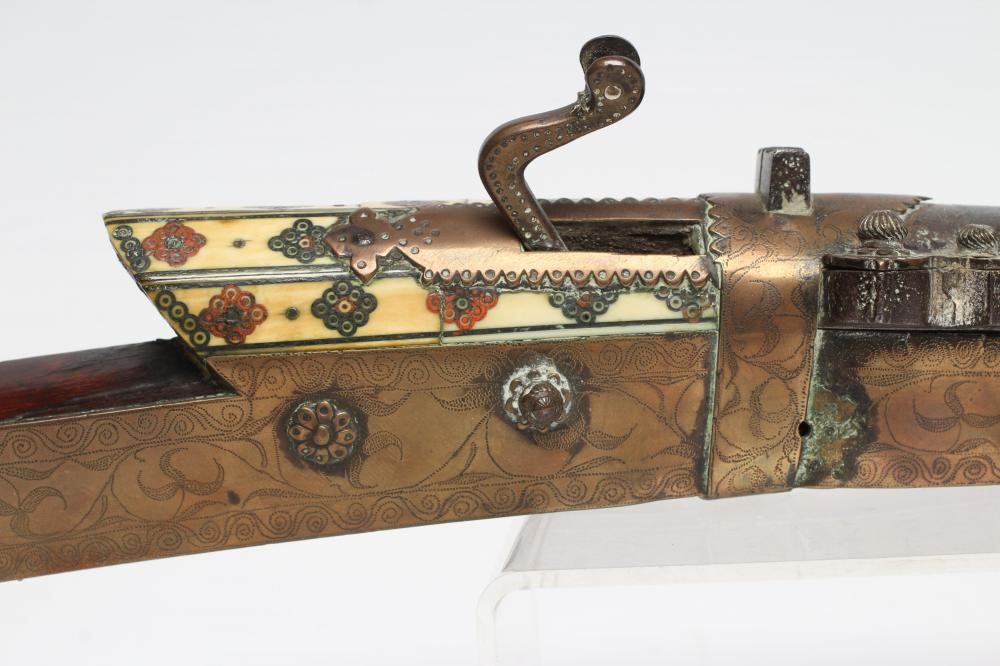 AN INDIAN MATCHLOCK TORADAR MUSKET Image
