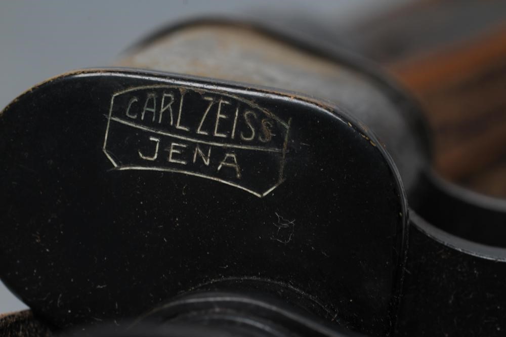 TWO PAIRS OF SECOND WORLD WAR BINOCULARS Image