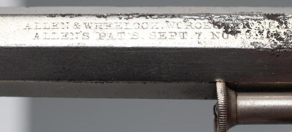 AN ALLEN & WHEELOCK .32 RIMFIRE REVOLVER Image