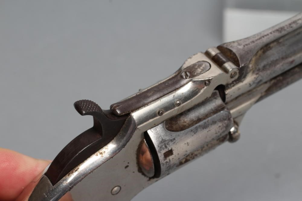 A SMITH & WESSON .32 RIMFIRE REVOLVER Image