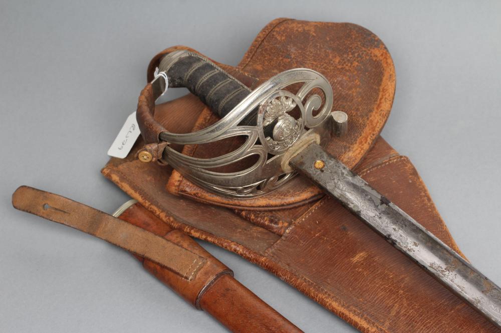 AN 1854 PATTERN FOOT GUARD OFFICER'S SWORD by Cater & Co. Image