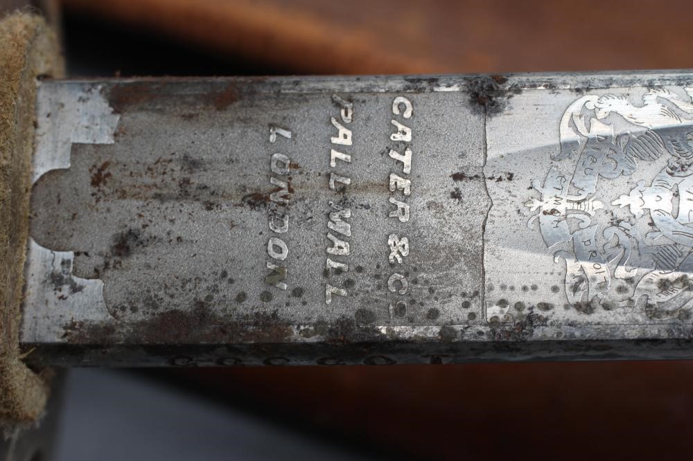 AN 1854 PATTERN FOOT GUARD OFFICER'S SWORD by Cater & Co. Image