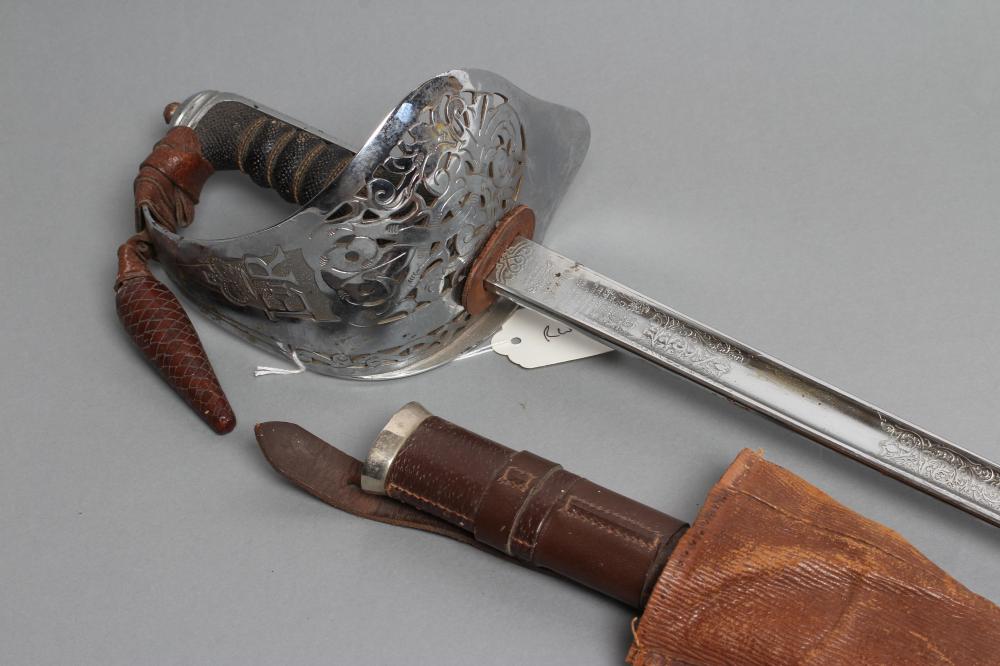 AN 1897 PATTERN QUEEN'S GURKHA SIGNALS OFFICER'S SWORD by Wilkinson Sword Image