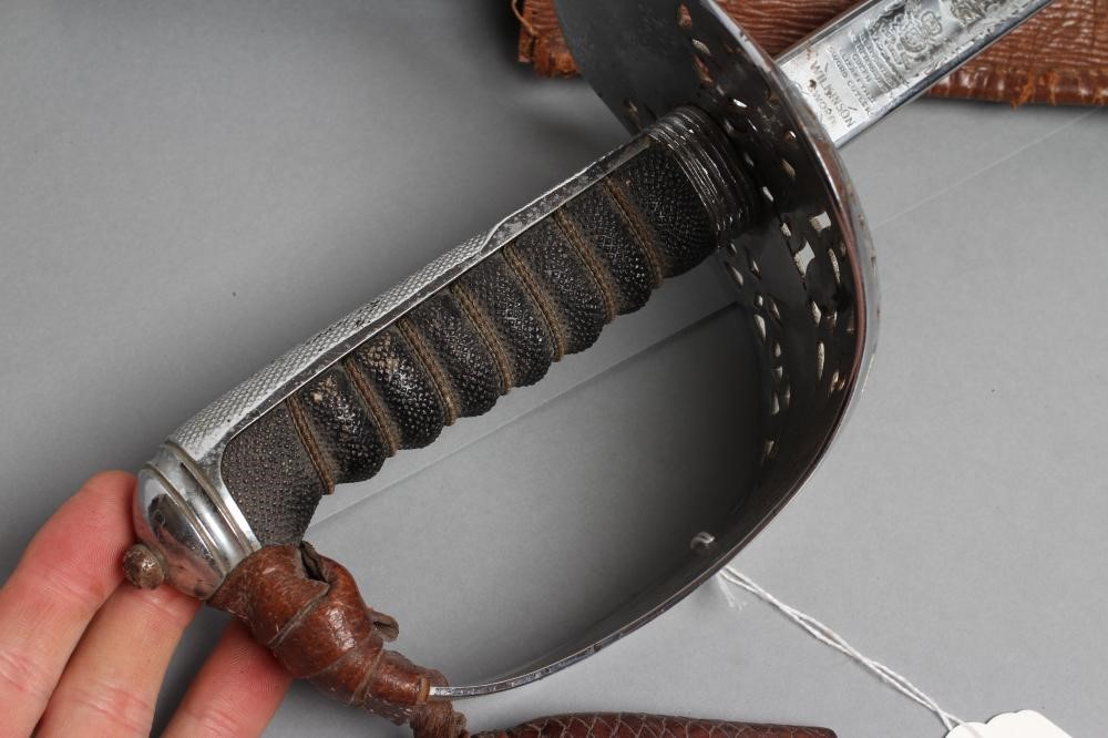 AN 1897 PATTERN QUEEN'S GURKHA SIGNALS OFFICER'S SWORD by Wilkinson Sword Image