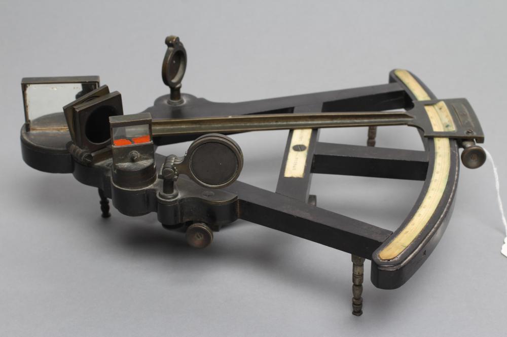A HUGHES OF LONDON SEXTANT Image