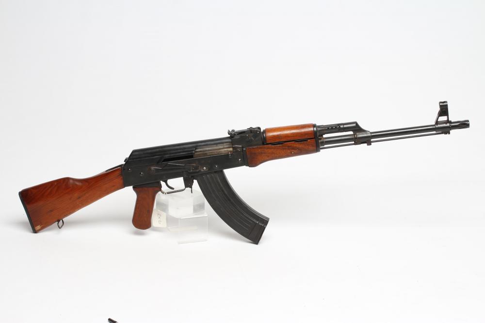 A DEACTIVATED AK47 7.62MM ASSAULT RIFLE of typical form Image