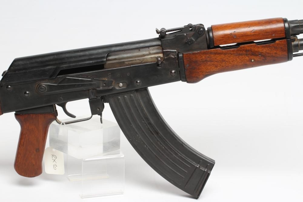 A DEACTIVATED AK47 7.62MM ASSAULT RIFLE of typical form Image