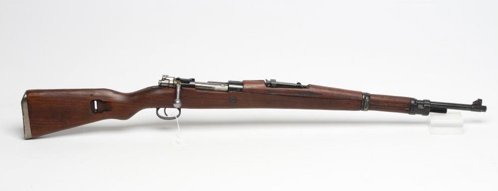 A DEACTIVATED YUGOSLAVIAN MAUSER TYPE 8MM RIFLE Image