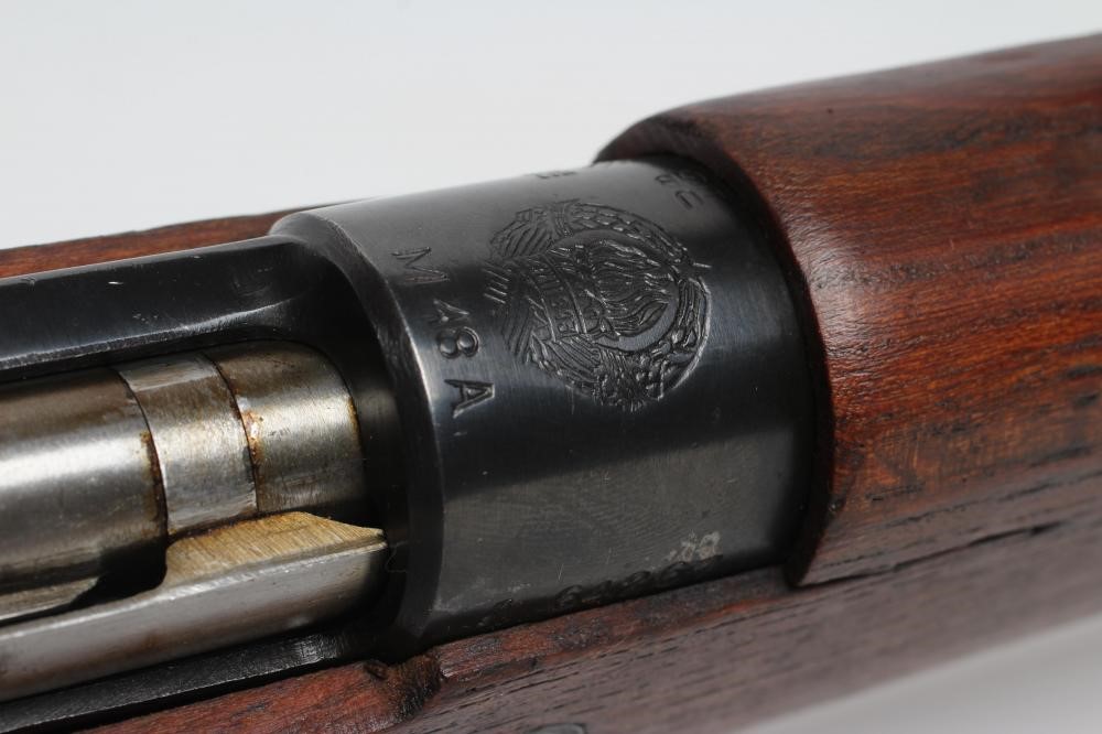 A DEACTIVATED YUGOSLAVIAN MAUSER TYPE 8MM RIFLE Image