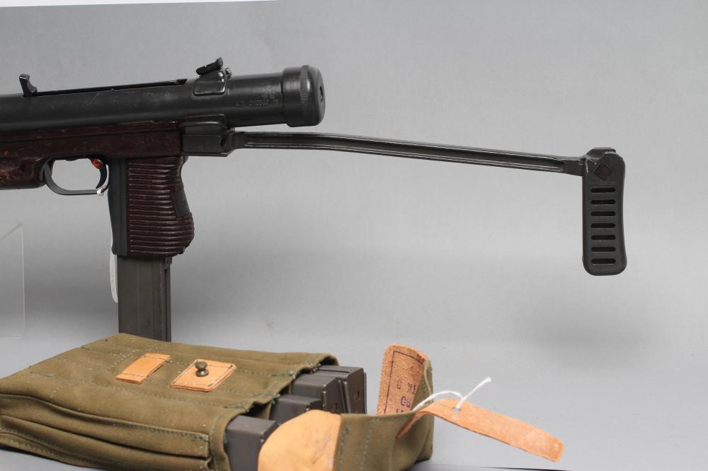 A DEACTIVATED CZECHOSLOVAKIAN VZ26 7.62MM SUBMACHINE GUN of typical form Image