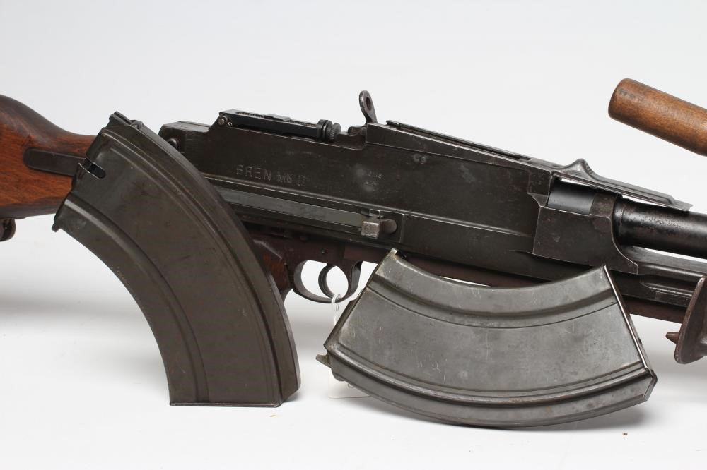 A DEACTIVATED INGLIS BREN MK.II NO.5 .303 LIGHT MACHINE GUN Image