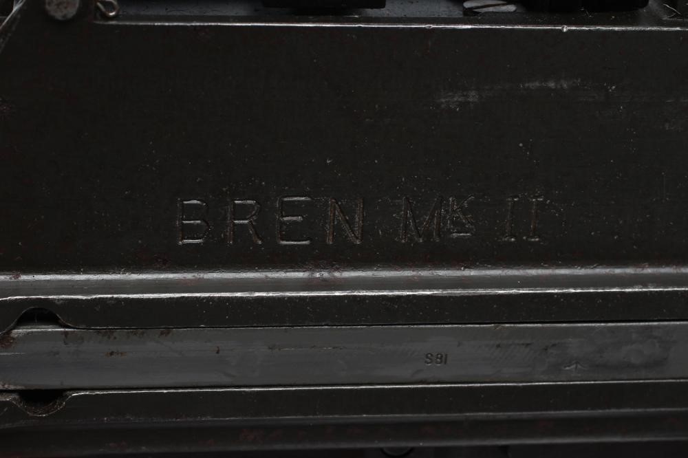 A DEACTIVATED INGLIS BREN MK.II NO.5 .303 LIGHT MACHINE GUN Image