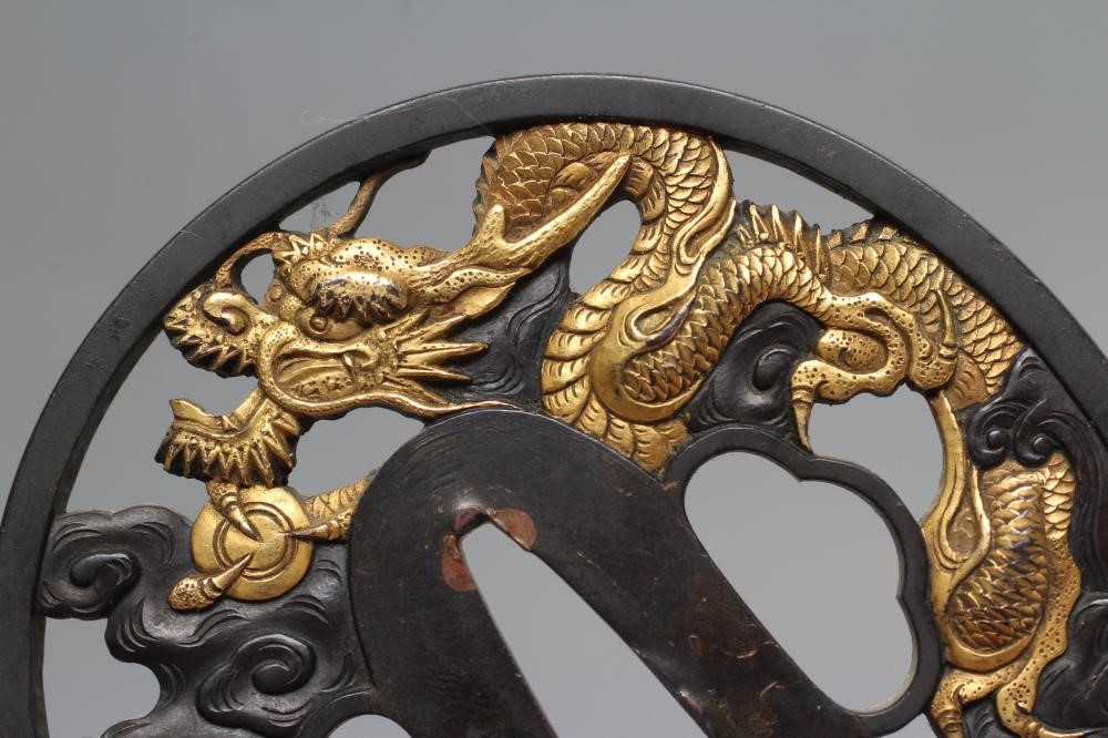 A JAPANESE RYU TSUBA Image