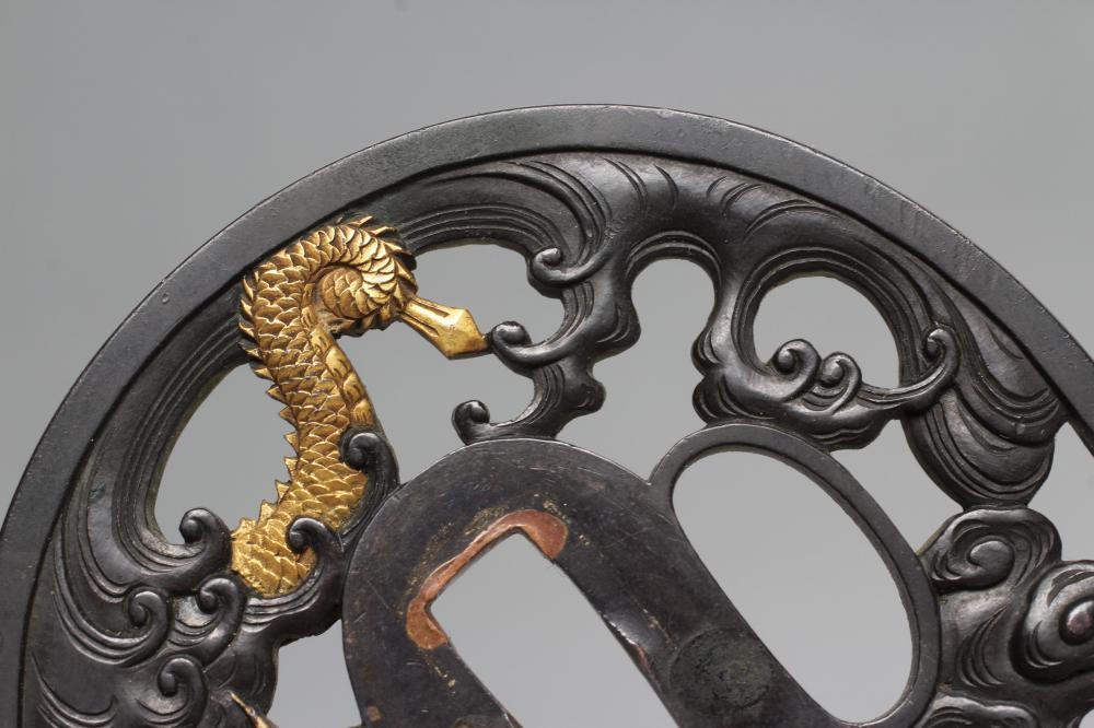 A JAPANESE RYU TSUBA Image