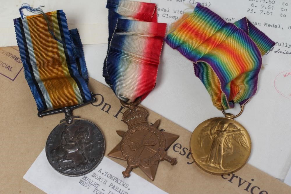 TWO FAMILIES OF MEDALS Image