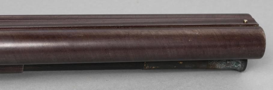 A T & W HARRISON OF CARLISLE 12 BORE PERCUSSION DOUBLE BARRELLED SHOTGUN Image