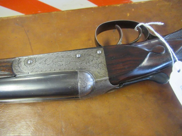 A COGSWELL & HARRISON SIDE BY SIDE 20 BORE SHOTGUN Image