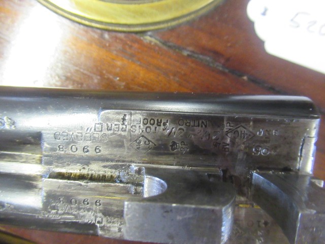 A COGSWELL & HARRISON SIDE BY SIDE 20 BORE SHOTGUN Image
