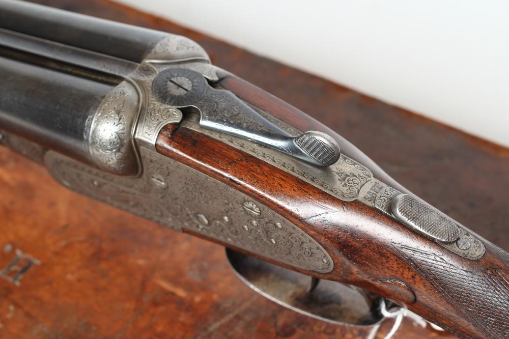 AN F.P.BAKER & CO. SIDE LOCK 12 BORE SHOTGUN Image