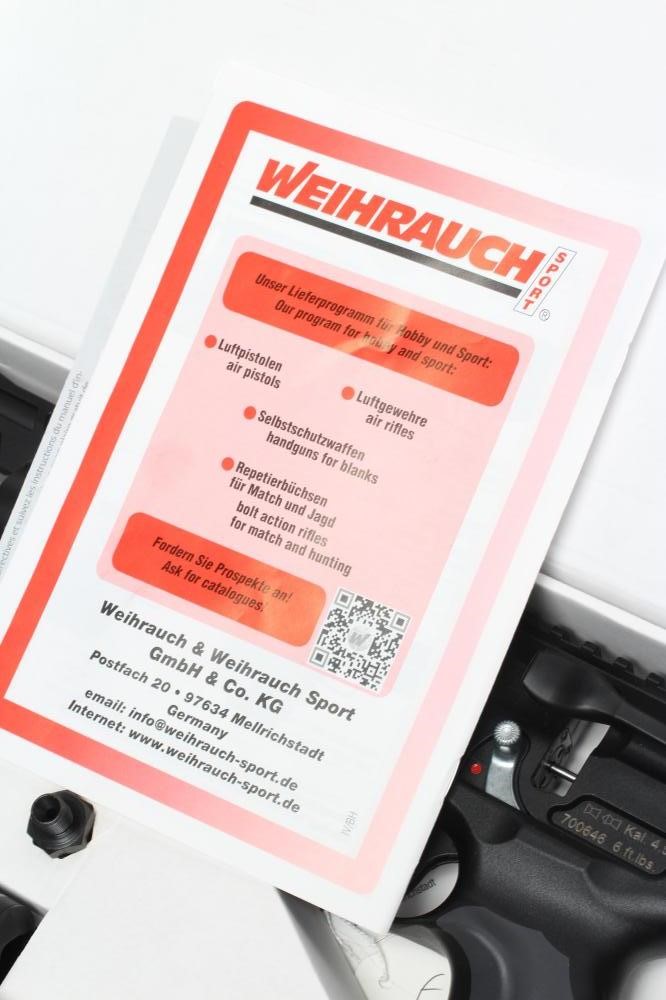 A WEIHRAUCH HW44 PCP .177 AIR PISTOL Image