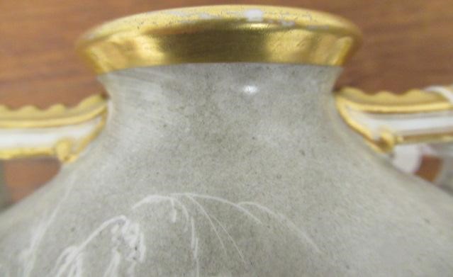 A PAIR OF ROYAL WORCESTER PORCELAIN AESTHETIC MOON FLASKS Image