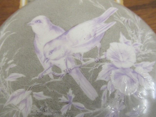 A PAIR OF ROYAL WORCESTER PORCELAIN AESTHETIC MOON FLASKS Image