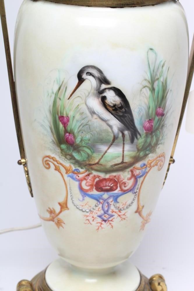 A VICTORIAN OIL LAMP Image