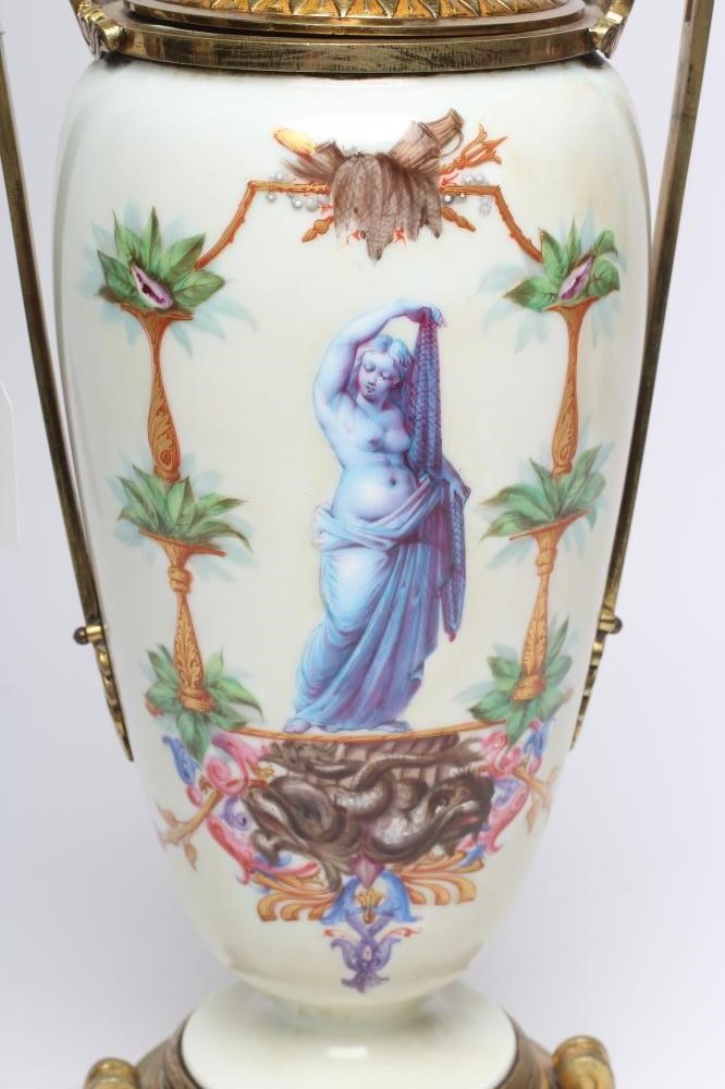 A VICTORIAN OIL LAMP Image