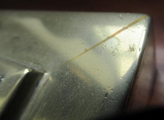 A SILVER PLATED TABLE LAMP Image