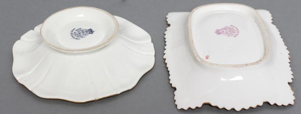 TWO ROYAL WORCESTER CHINA SMALL DISHES Image