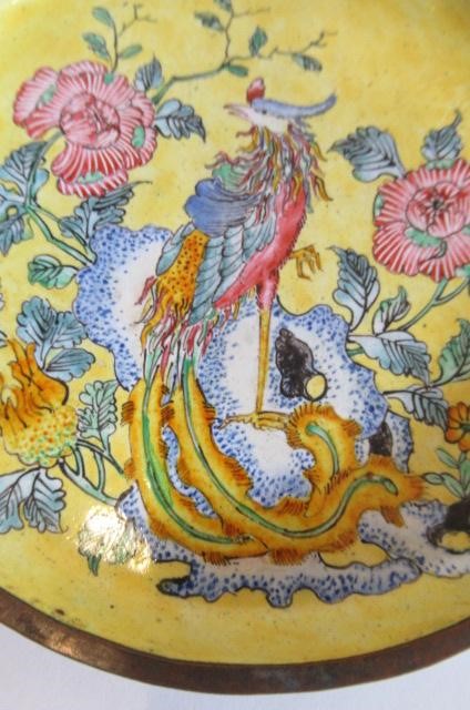 A CANTON ENAMEL SUPPER SET Image