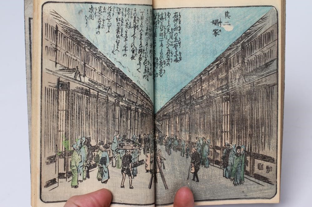 A HIGHLY COLOUR BLOCKED JAPANESE PANORAMA Image