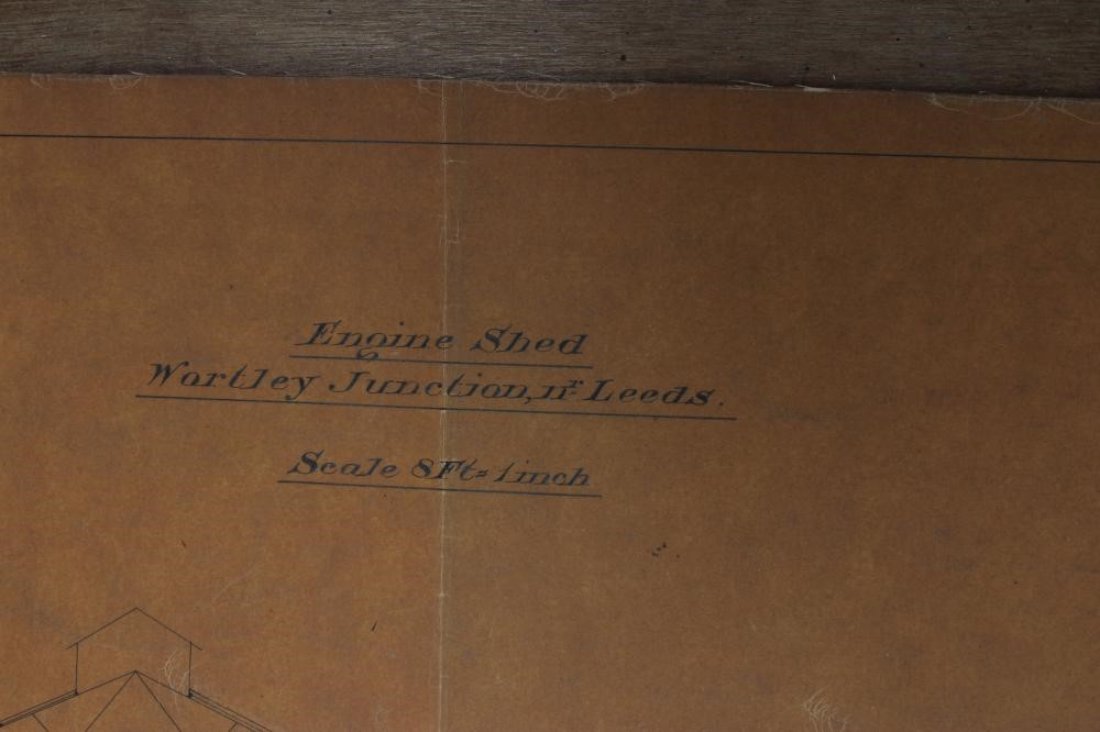 OF RAILWAY INTEREST - an artist's plan for L & YR Liversedge Railway Station Image