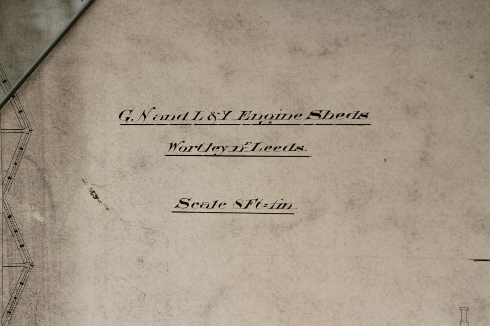 OF RAILWAY INTEREST - an artist's plan for L & YR Liversedge Railway Station Image