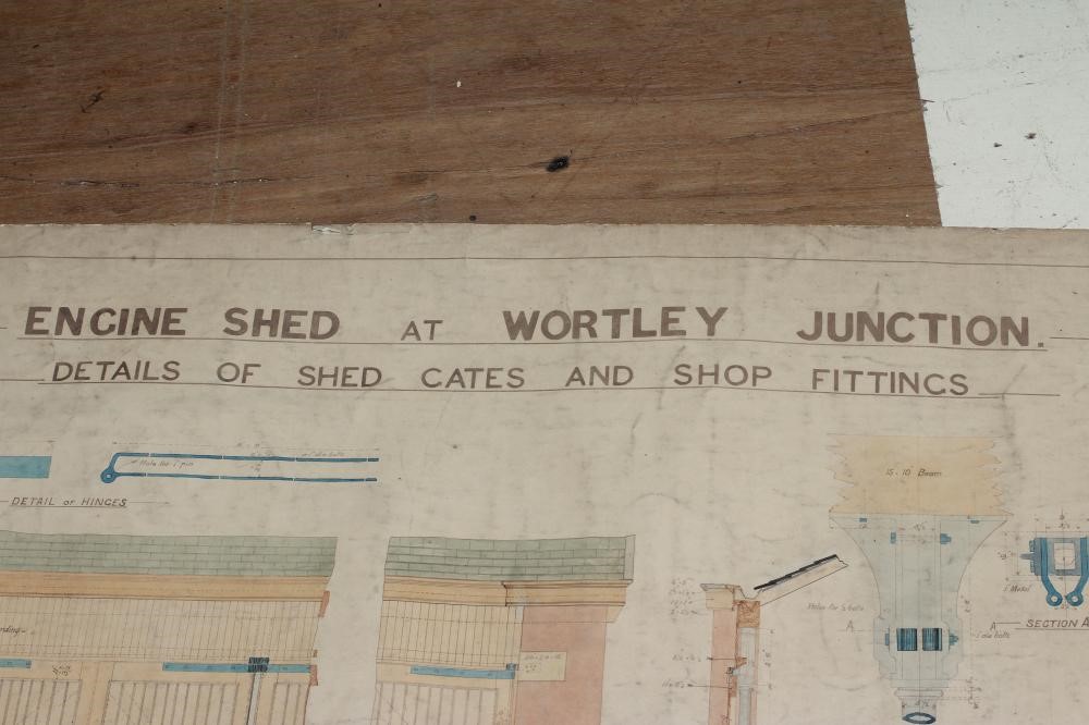 OF RAILWAY INTEREST - an artist's plan for L & YR Liversedge Railway Station Image