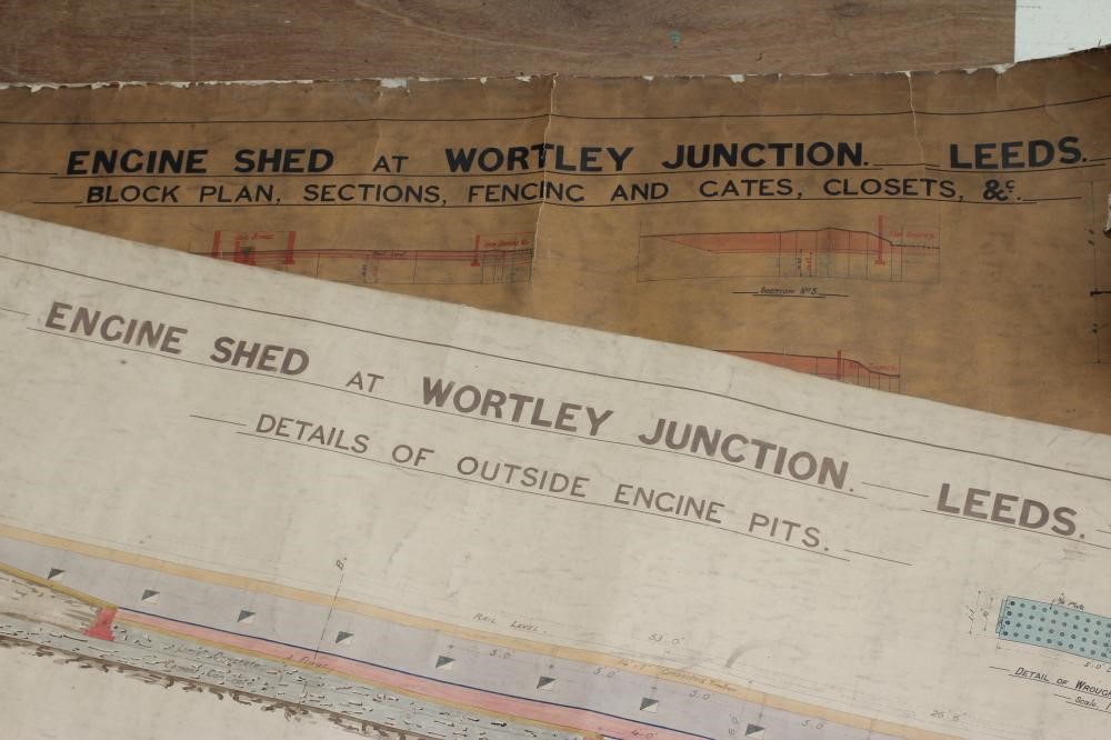 OF RAILWAY INTEREST - an artist's plan for L & YR Liversedge Railway Station Image