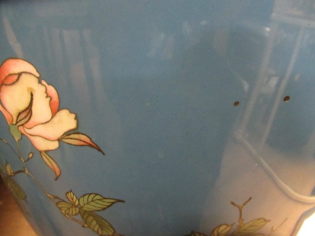 A LARGE AND IMPRESSIVE PAIR OF JAPANESE CLOISONNE ENAMEL VASES Image