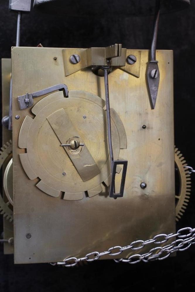 AN OAK LONGCASE signed T Dodson Image