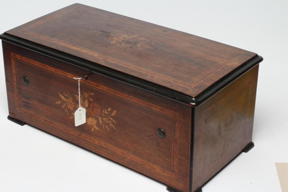 A SWISS MUSICAL BOX Image