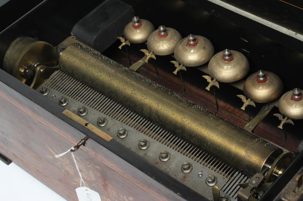 A SWISS MUSICAL BOX Image