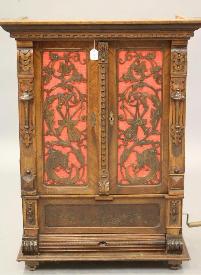 A GERMAN ADLER COIN OPERATED POLYPHON Image