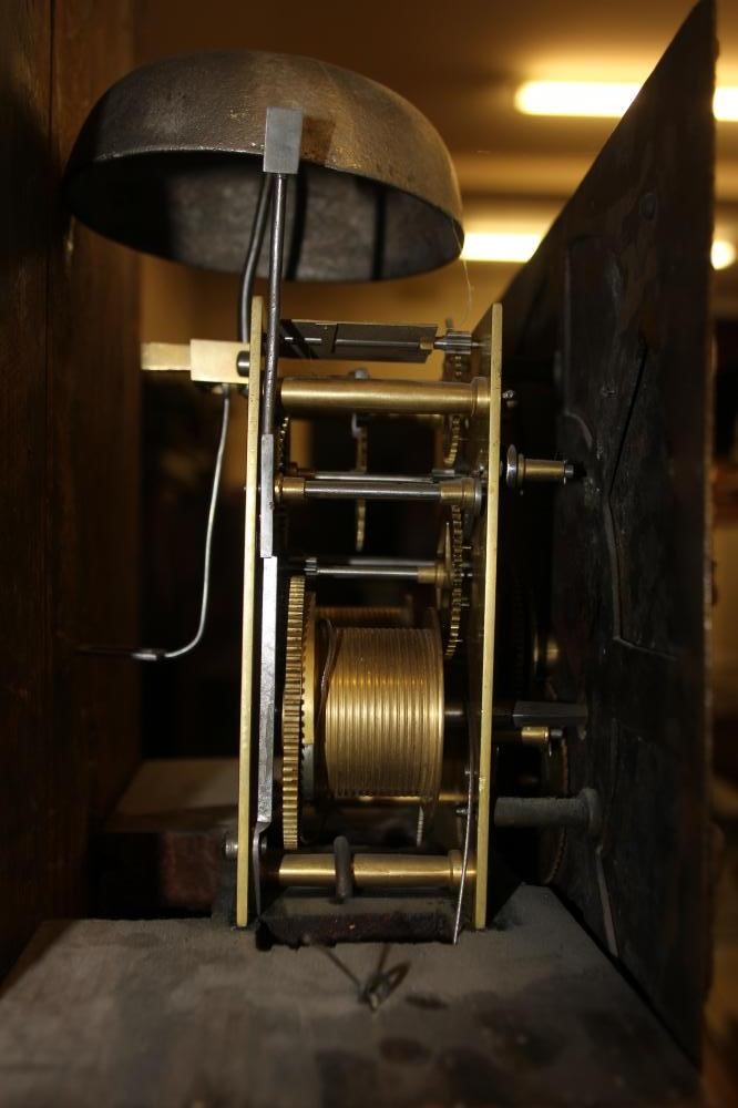 AN OAK LONGCASE signed William Boot Image