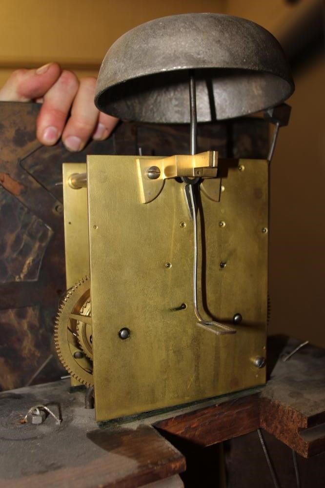 AN OAK LONGCASE signed William Boot Image