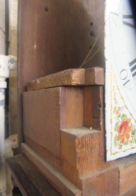 A MAHOGANY LONGCASE signed Holdsworth Image